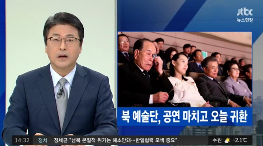 JTBC ‘뉴스현장’ 방송 캡처