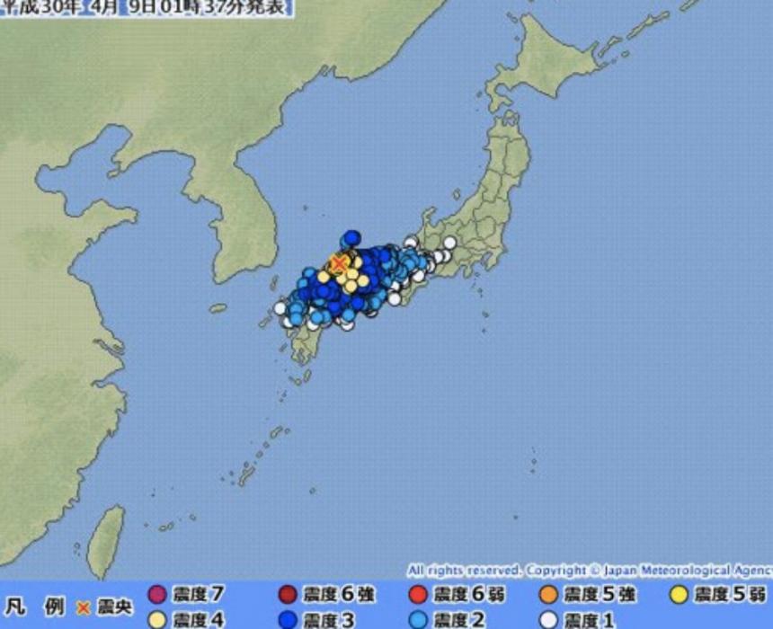 일본 지진 / 일본 기상청