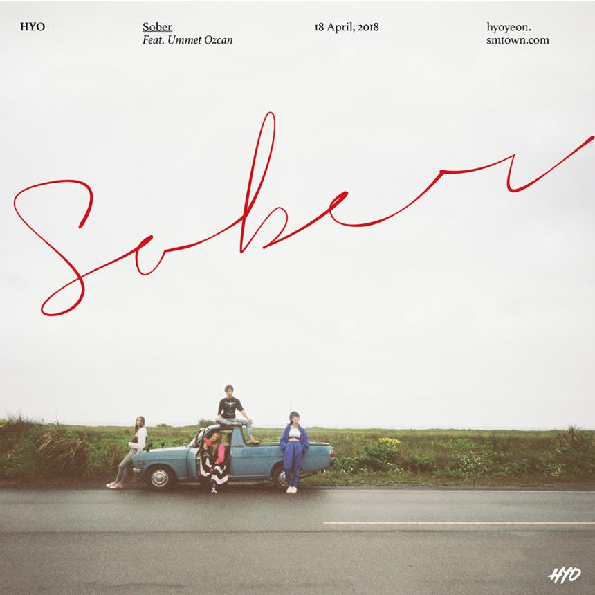 DJ HYO 첫 디지털 싱글 ‘Sober’ 티저 이미지 / SM ENT