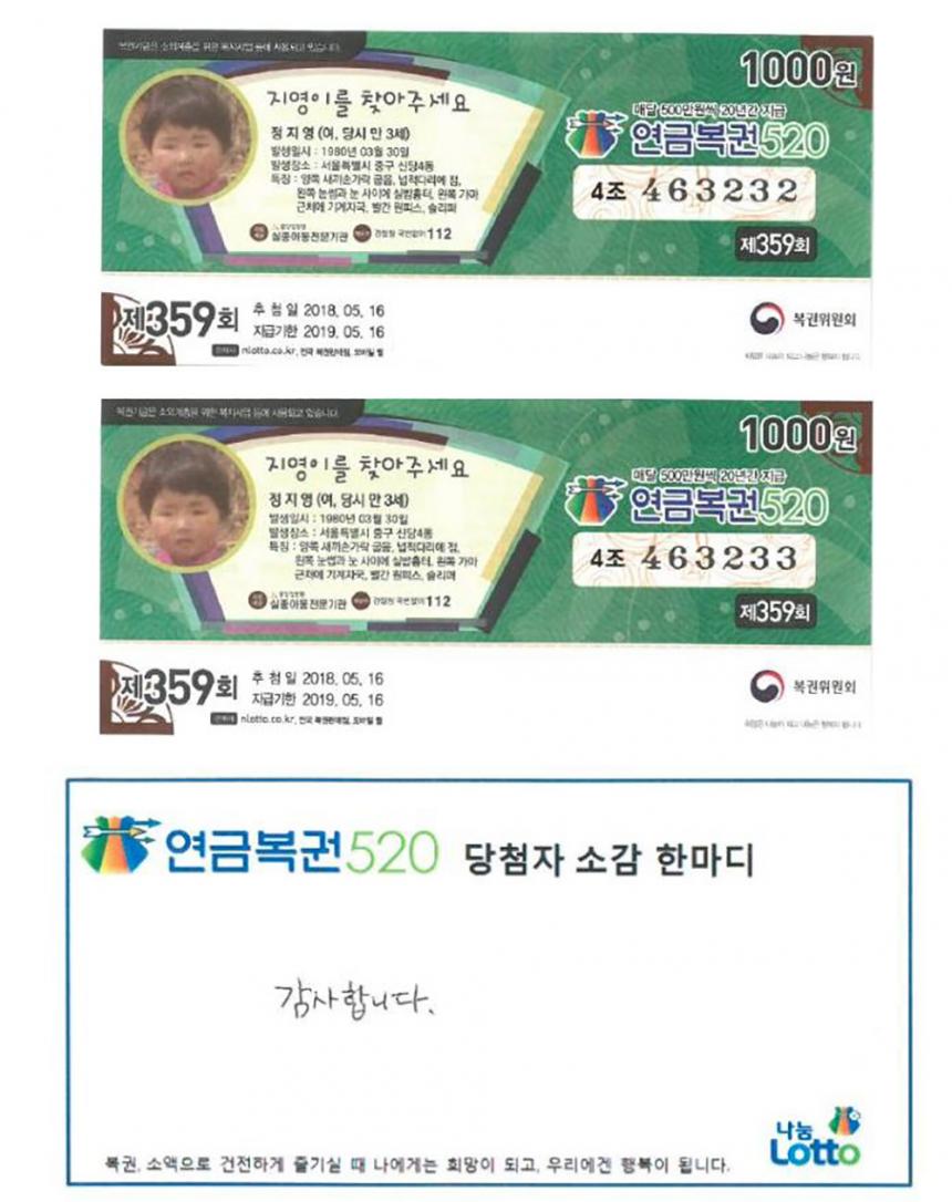 제 359회차 연금복권 당첨 - 당첨자 인터뷰 / 나눔로또 복권통합포털