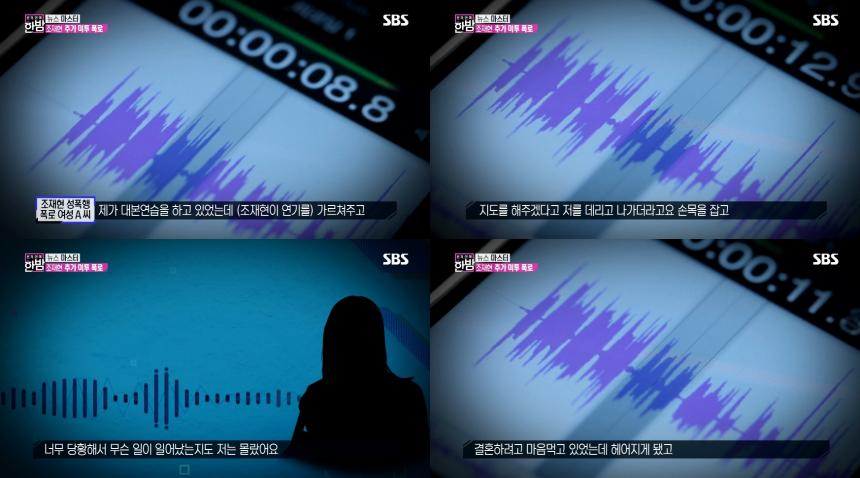 재일교포 여배우 A씨의 폭로 / SBS '본격연예 한밤'