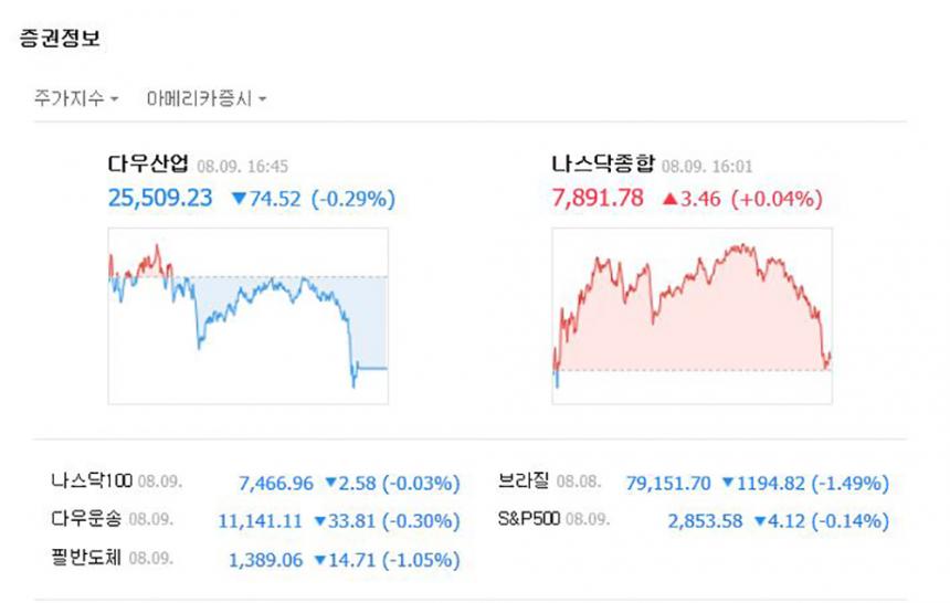 뉴욕증시/ 네이버