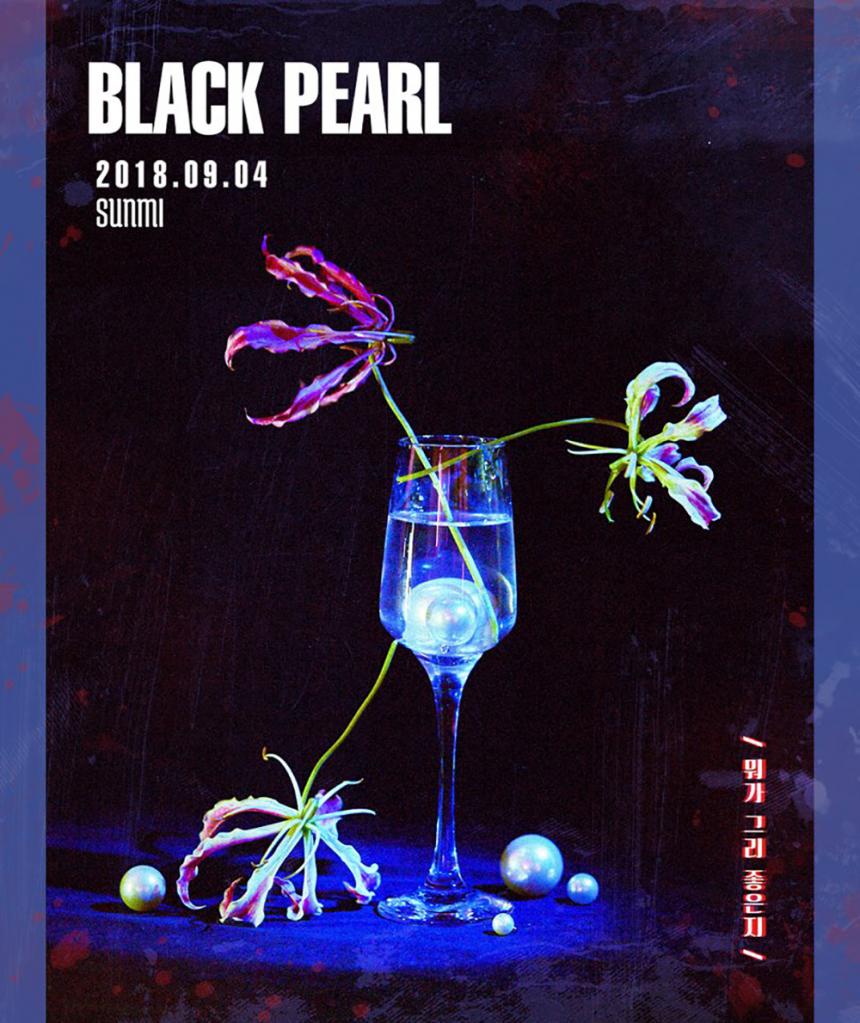 선미 ‘BLACK PEARL’ 오브제 티저 / 메이크어스 엔터테인먼트 제공