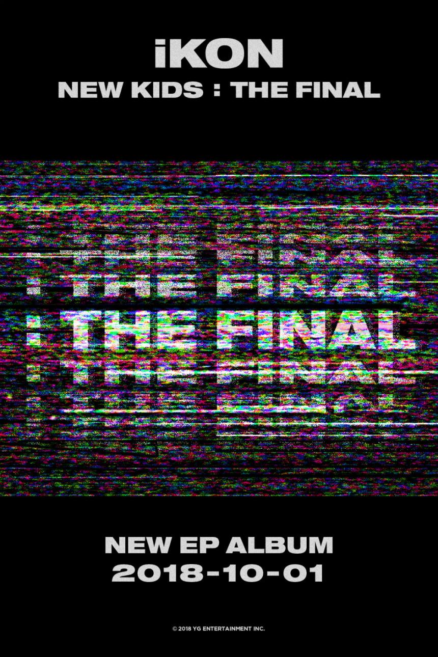 아이콘(iKON) ‘THE FINAL’ 티저 포스터 / YG엔터테인먼트 제공