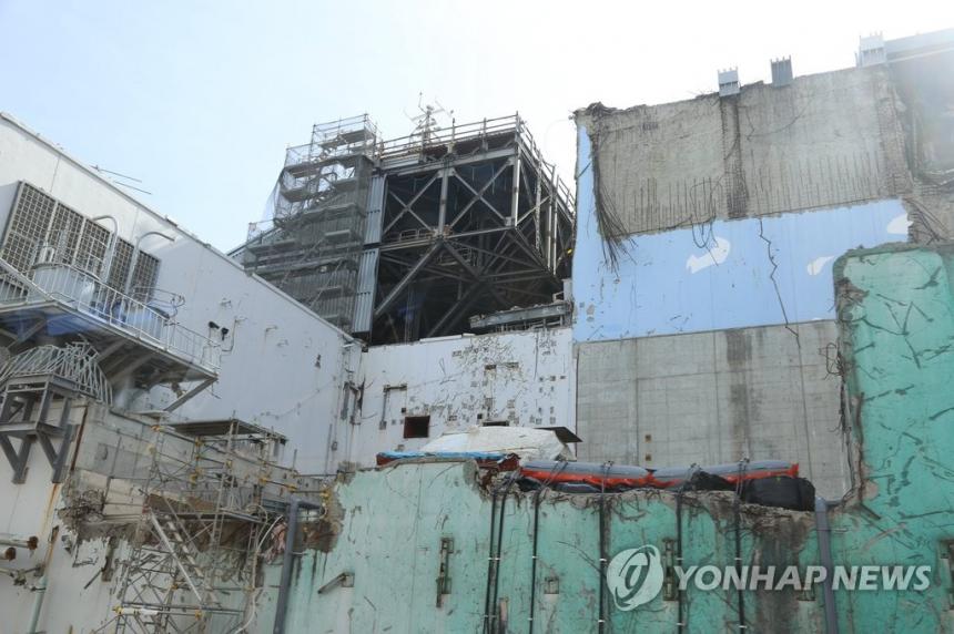 사고 상흔 남아있는 후쿠시마 원전/ 연합뉴스 제공