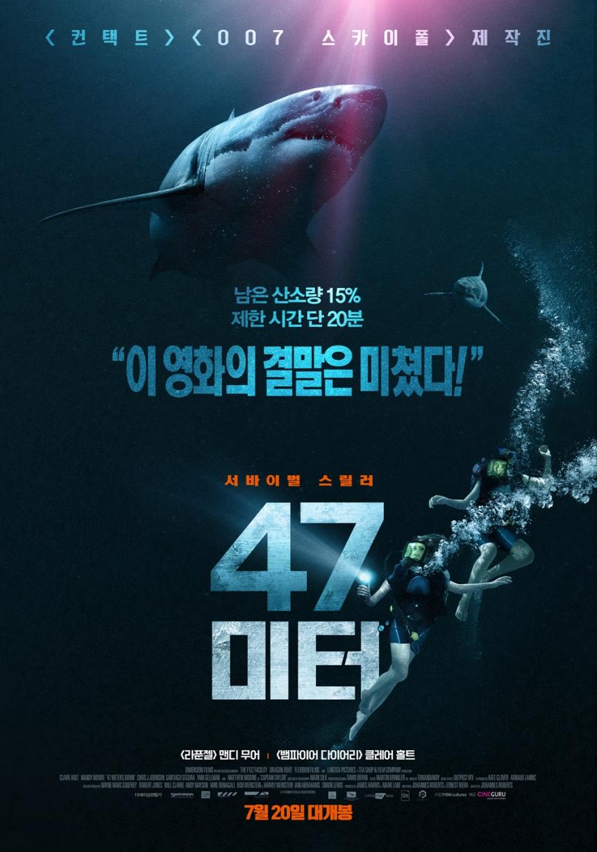 영화 ‘47미터’ 포스터