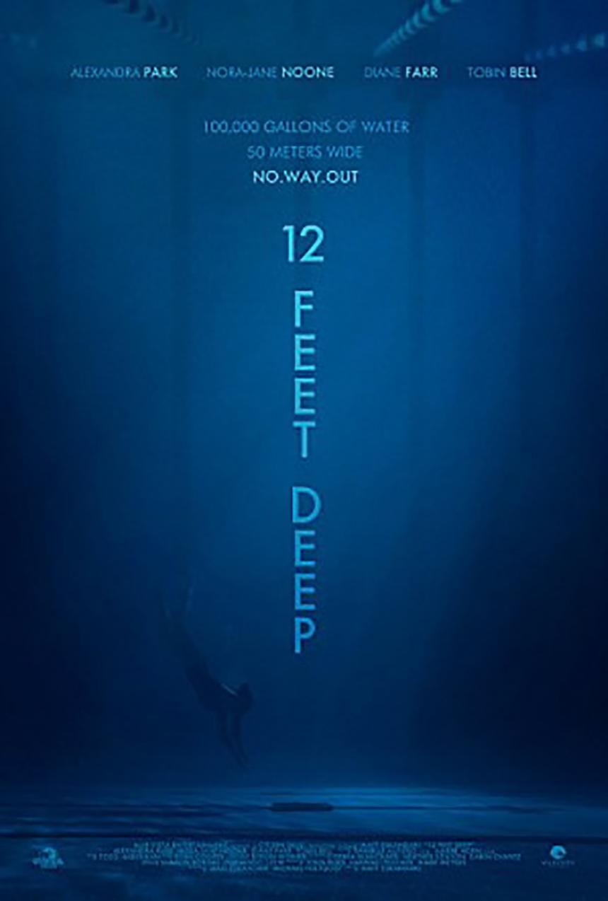영화 ‘12피트(12 Feet Deep)’ 포스터 / 네이버 영화