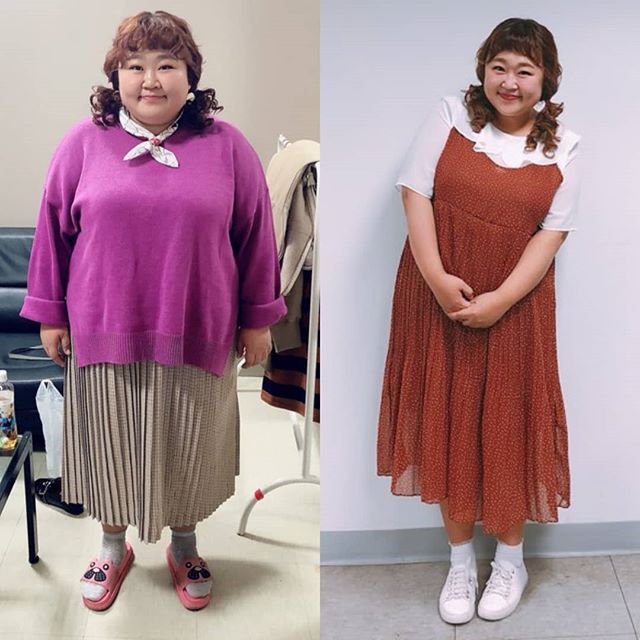 홍윤화 다이어트 전후 / 홍윤화 인스타그램