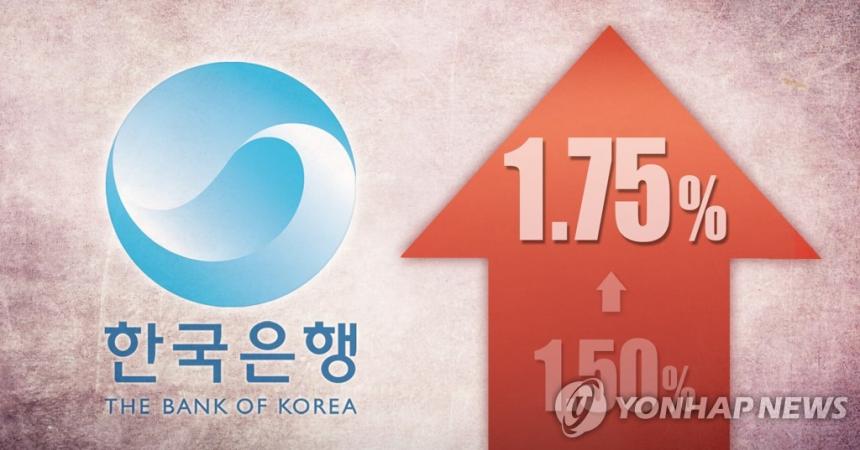 한국은행 기준금리 인상 / 연합뉴스