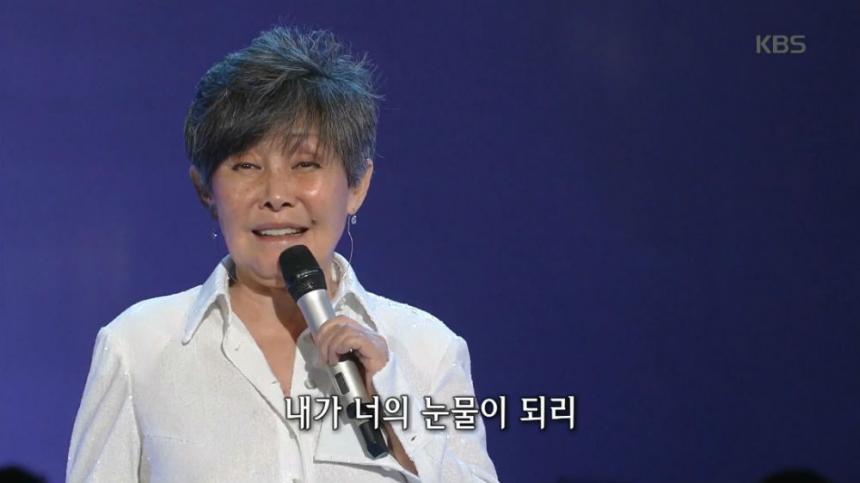 윤복희 / KBS1 ‘가요무대’ 방송 캡처