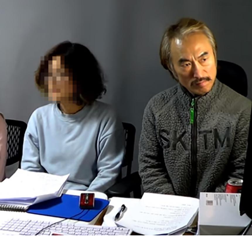 조덕제 아내-조덕제 / 유튜브 ‘조덕제TV’ 방송캡처