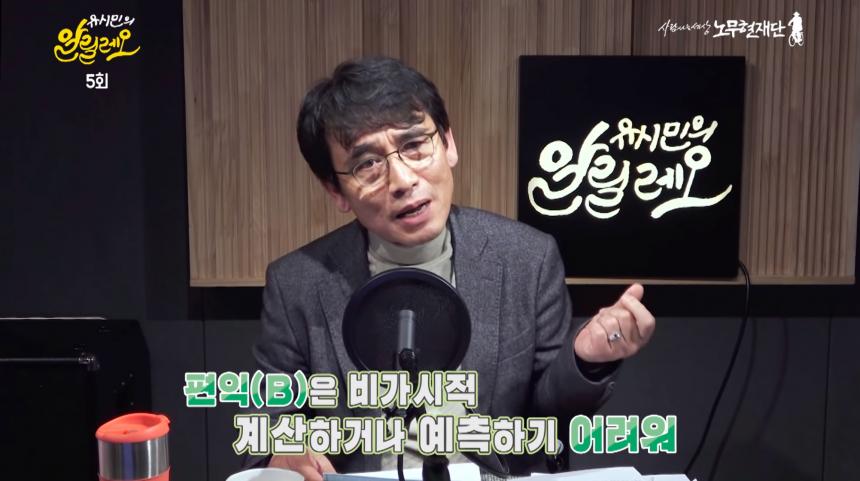 유튜브 ‘유시민의 알릴레오’ 방송 캡처