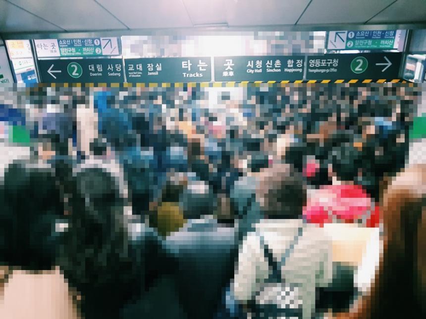 서울 지하철 2호선 / SNS