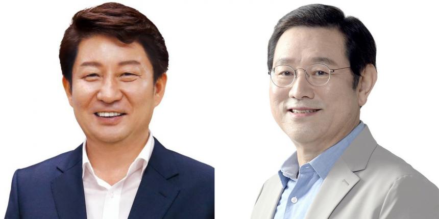 '5·18 망언' 대신 사과한 권영진 대구시장과 이에 화답한 이용섭 광주시장