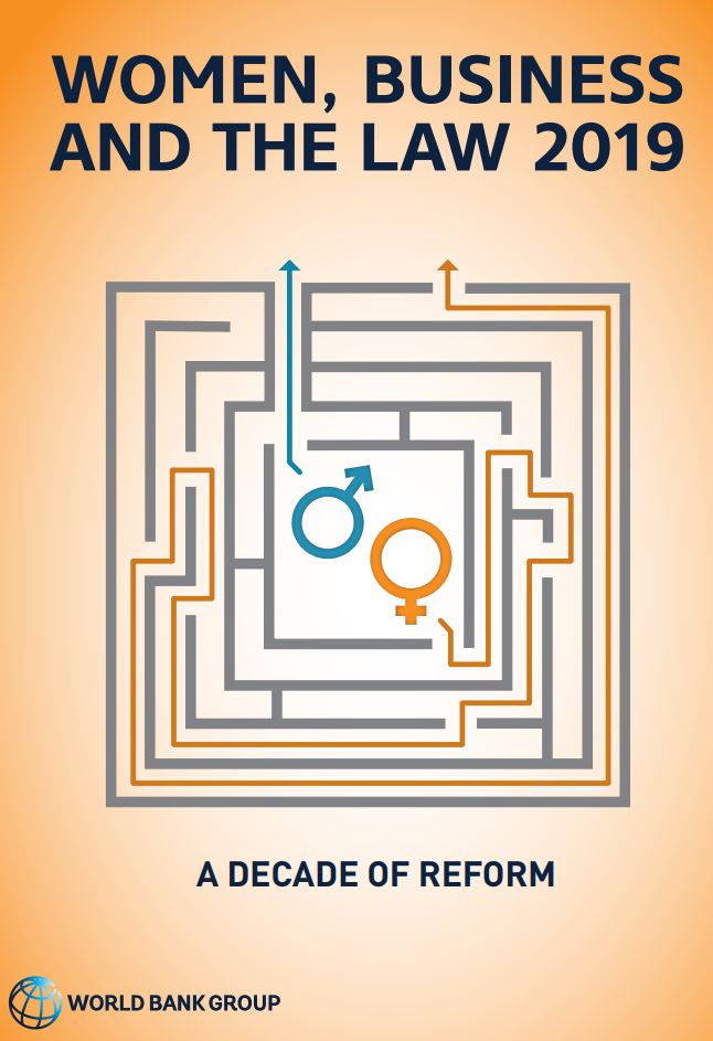 WOMEN, BUSINESS AND THE LAW INDEX SCORES / 세계은행