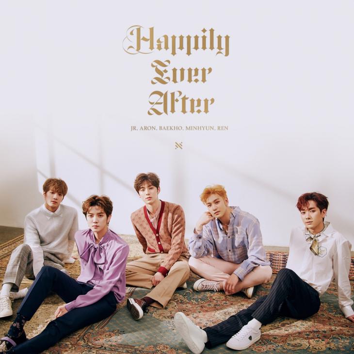 뉴이스트 ‘Happily Ever After(해필리 에버 애프터)’ 커버 이미지 / 플레디스엔터테인먼트