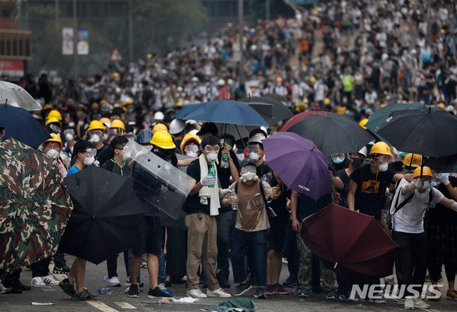 홍콩 시위 / 뉴시스 제공