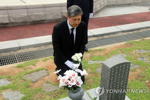 노태우 전 대통령의 아들 노재헌(54) 씨 / 연합뉴스