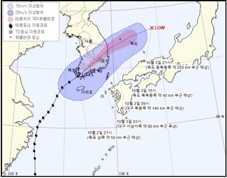 기상청 홈페이지 화면 캡처