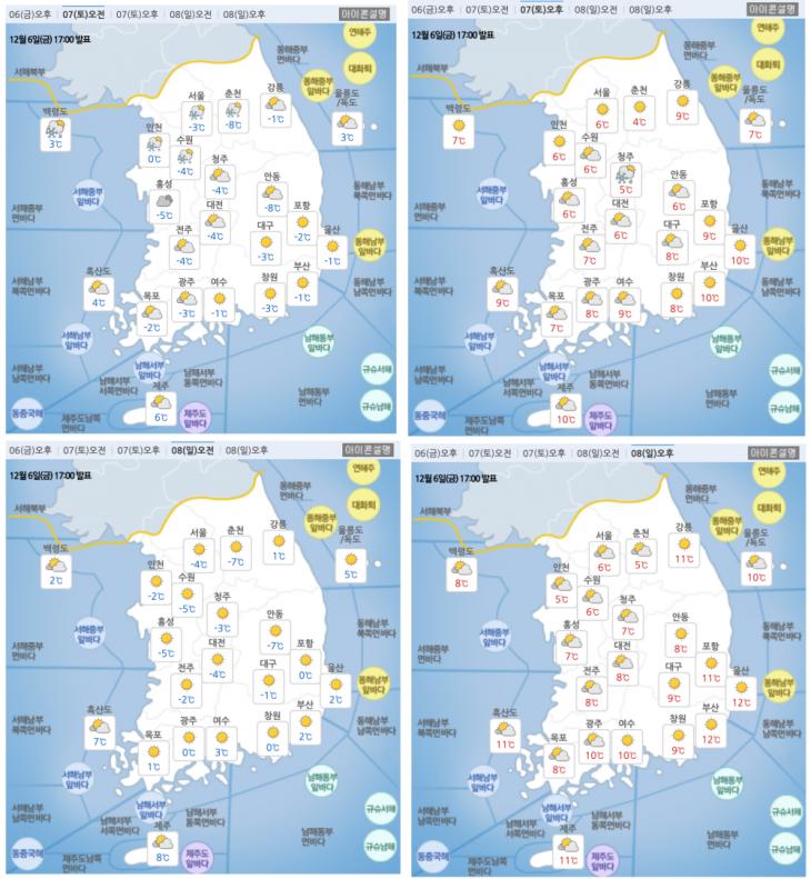 기상청 홈페이지