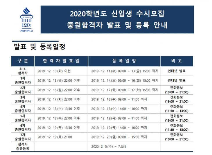 계명대학교 홈페이지 캡처