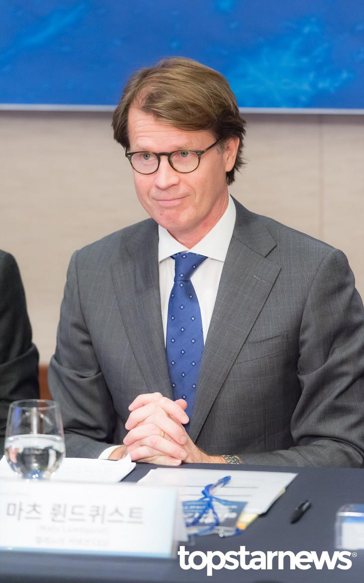 마츠 륀드퀴스트(Mats Lundquist) CEO / 서울, 최규석 기자