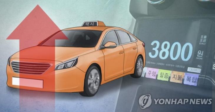 택시 할증시간 / 연합뉴스