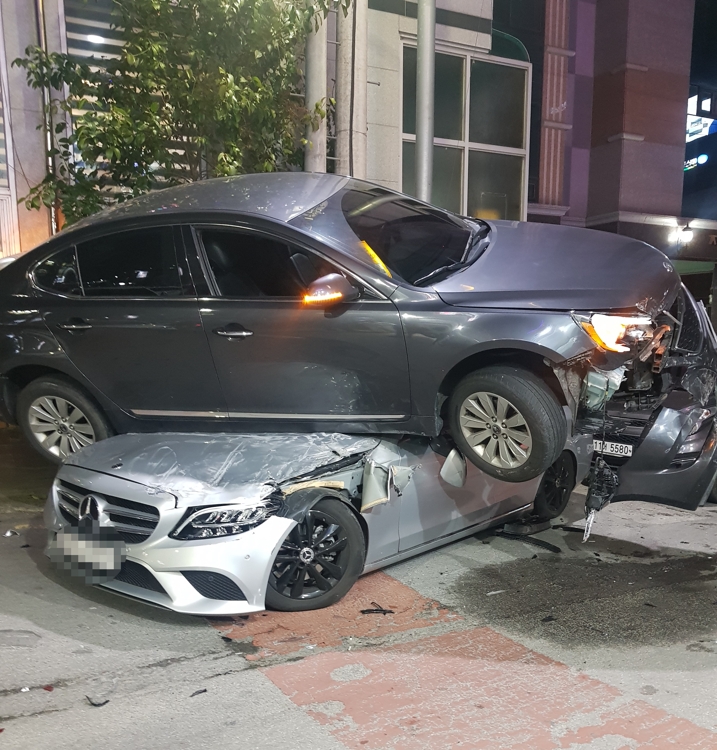 사고차량 / 연합뉴스