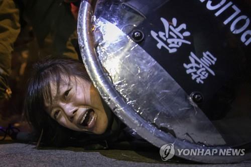 속보사진 부문 퓰리처상 수상한 로이터통신의 홍콩시위 사진 [로이터=연합뉴스]