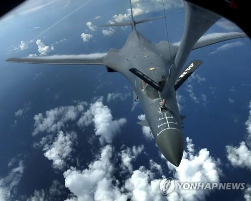 미 공군 전략폭격기 B-1B 랜서 [로이터=연합뉴스]