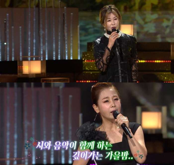 '가요무대' 가수 안다미·진미령 