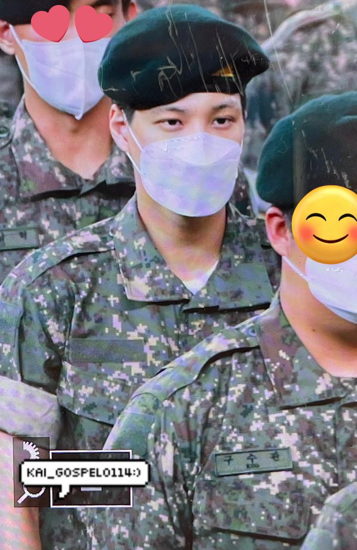 군대 간' 엑소 카이, 훈련소 수료식 마친 근황…대체 복무 시작 - 한수지 기자 - 톱스타뉴스 군대 간' 엑소 카이, 훈련소 수료식 마친 근황…대체 복무 시작 - 한수지 기자 - 톱스타뉴스