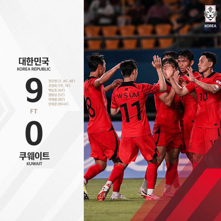 대한축구협회(KFA) 인스타그램