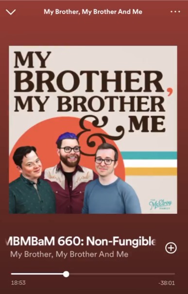 미국 인기 코메디 팟캐스트 'My Brother, My Brother and Me'