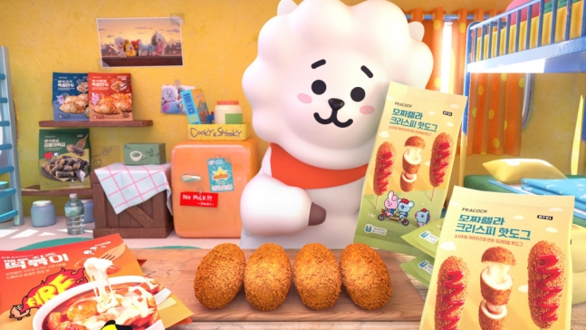 '알제이'(RJ), BT21 중 처음으로 광고 데뷔