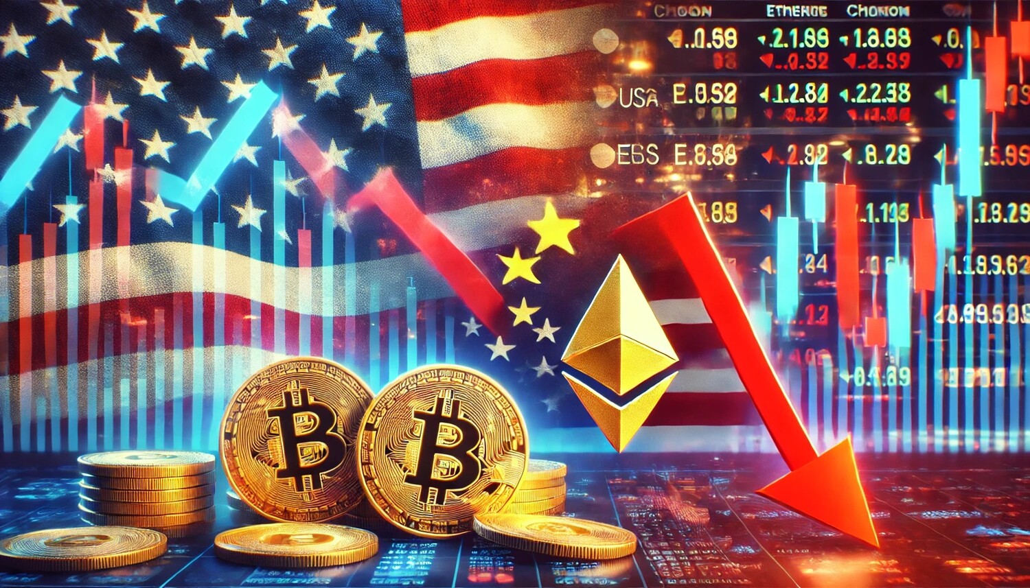 중국, 미국산 제품에 10% 보복 관세…도지코인 리플 등 암호화폐 시장 또 하락 - 김명수 기자 - 톱스타뉴스 - 경제