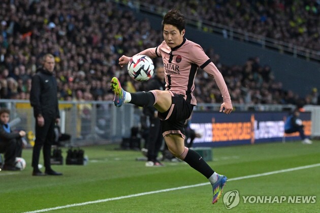 "<b>6호 도움</b> 완성"…<b>이강인</b>, <b>낭트전</b> 선제어시→PSG 무패행진 견인
