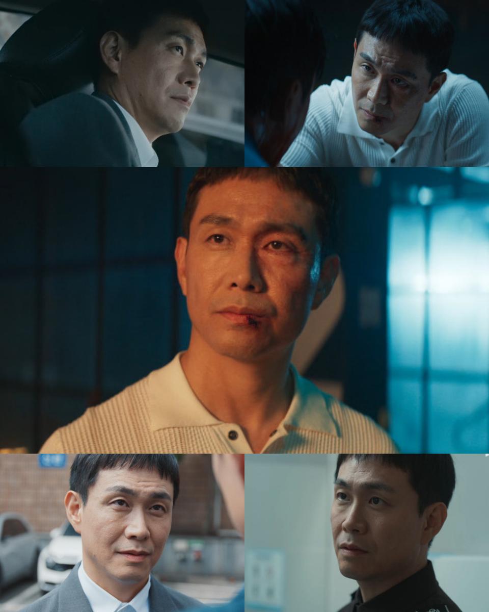 "서늘한 눈빛 번진 순간"…<b>오정세</b>, '굿보이' 절대악 폭주→박보검과 맞...