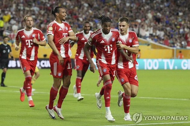 "2연승 조기 확정"…<b>뮌헨</b>, <b>보카 주니어스</b>에 2-1→클럽 월드컵 16강행