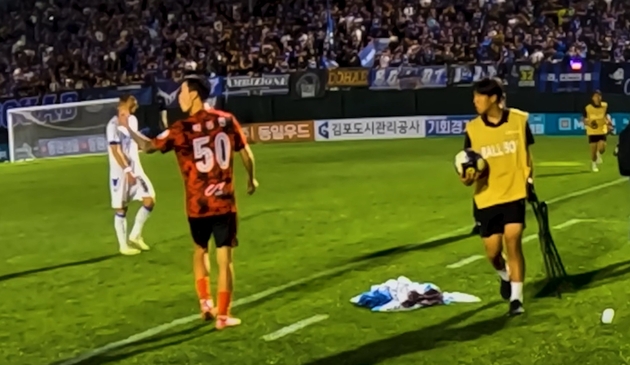 "<b>손가락 욕설 논란</b>"…<b>박동진</b>, 인천전 후 250만원 징계