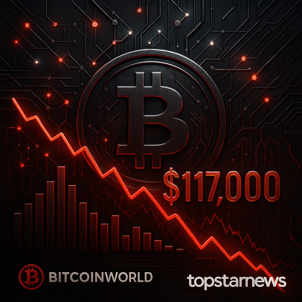 비트코인, 11만 7천 달러 붕괴…거시경제·기술적 요인이 복합 작용 - 김윤교 기자 - 톱스타뉴스 - 국제/시세