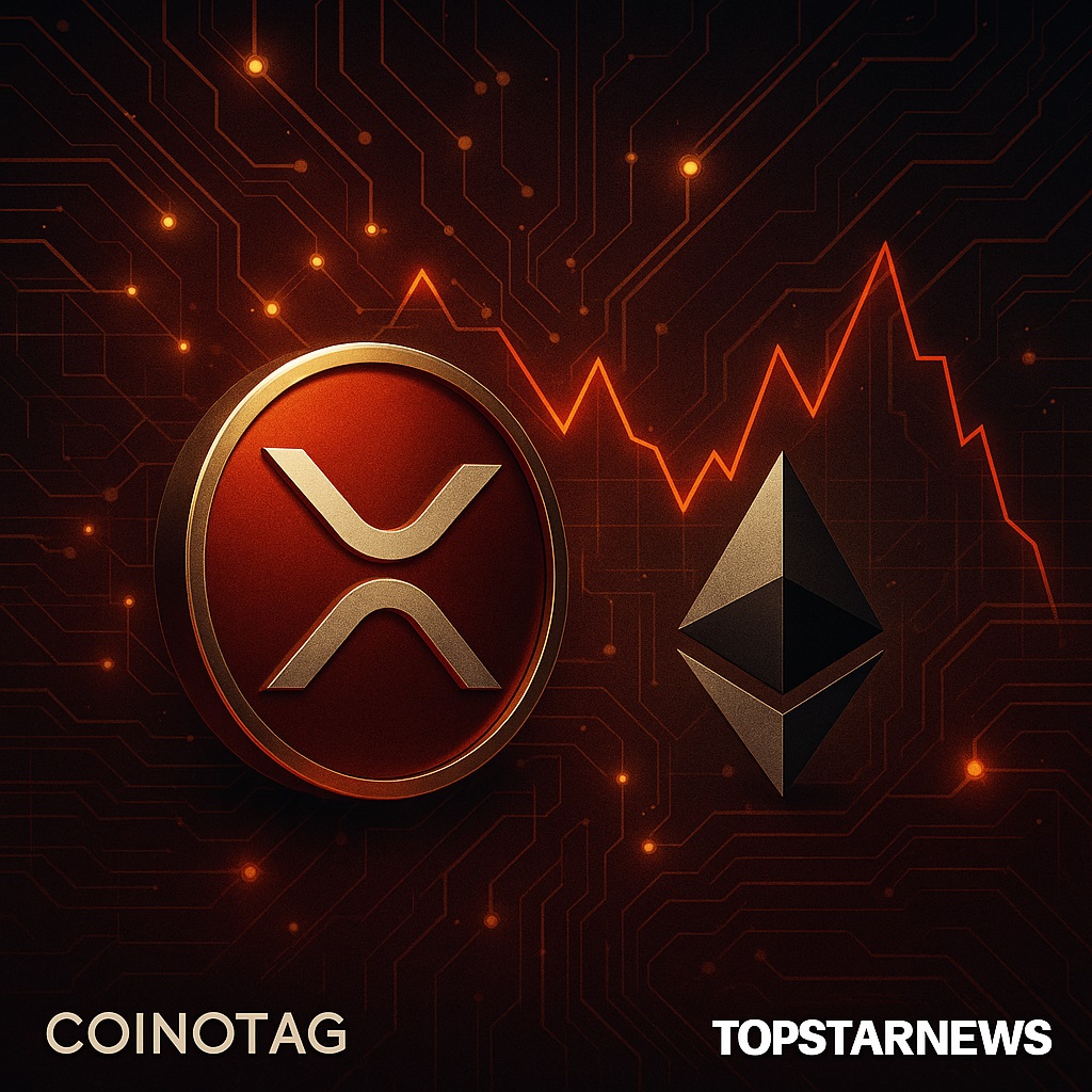 리플 XRP 조정과 이더리움 공급 감소, 시장 재편 신호 - 김시현 기자 - 톱스타뉴스 - 국제/시세