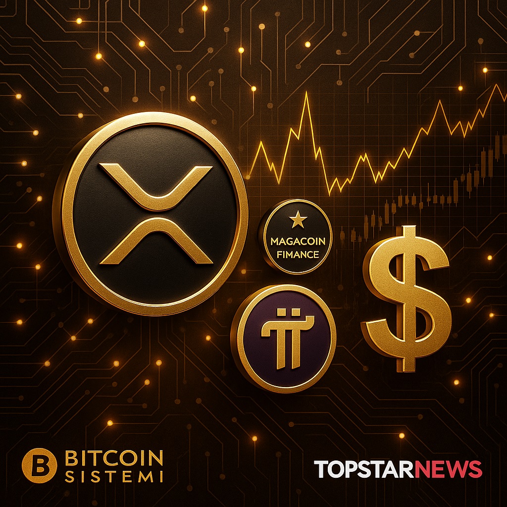 리플 XRP·파이코인·MAGACOIN, 2025년 알트코인 삼국지 본격화 - 김윤교 기자 - 톱스타뉴스 - 국제/시세