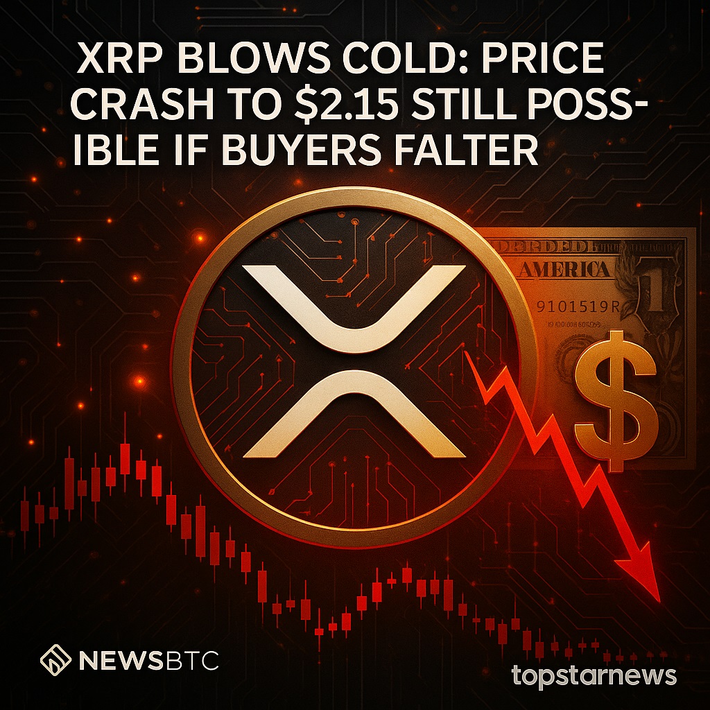 리플 XRP 가격, 강세 후 급락…2.15달러까지 하락 가능성 제기 - 김윤교 기자 - 톱스타뉴스 - 국제/시세