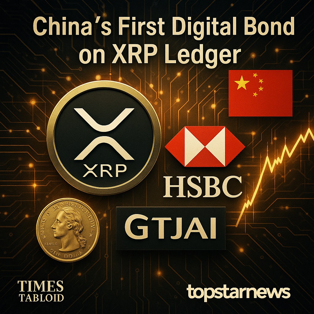 중국 첫 디지털 채권, 리플 XRP 레저에 발행…아시아 자본시장 변화 예고 - 김윤교 기자 - 톱스타뉴스 - 국제/시세