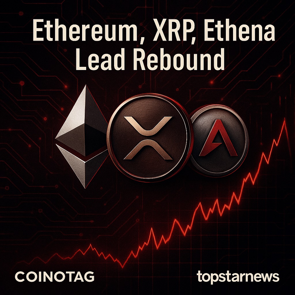 이더리움·리플 XRP 반등 주도…무역전쟁 속 크립토 회복 조짐 - 김시현 기자 - 톱스타뉴스 - 국제/시세