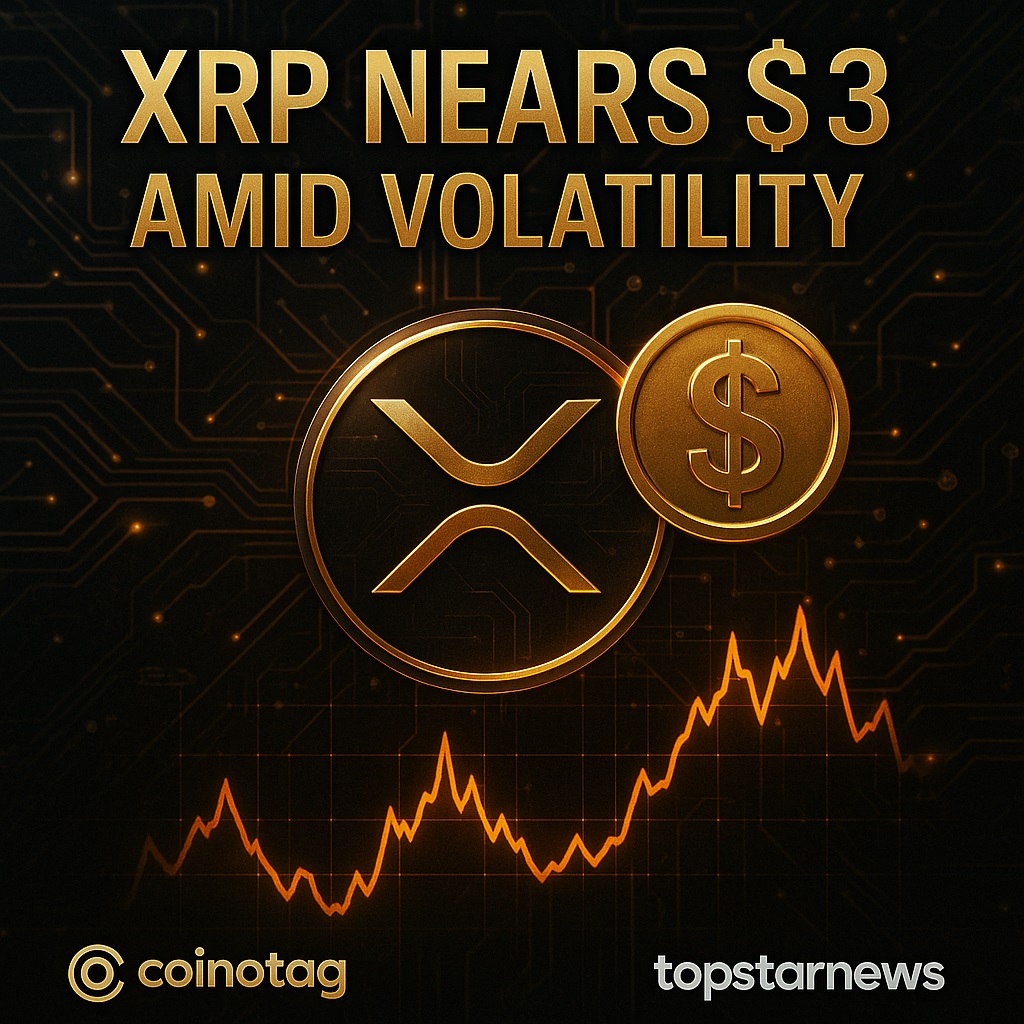 리플 XRP, 3달러 목전 반등…기관 관심과 네트워크 성장 주목 - 김윤교 기자 - 톱스타뉴스 - 국제/시세