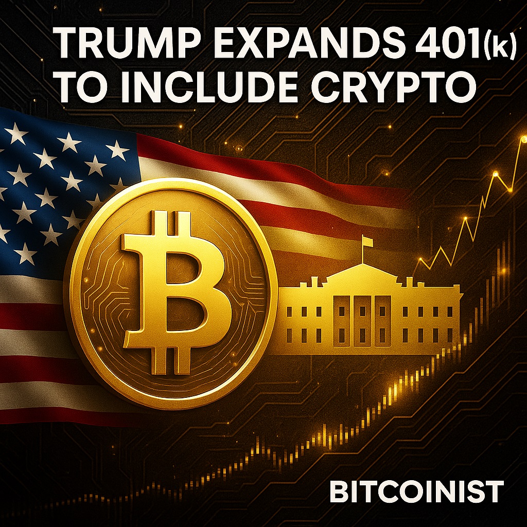 트럼프, 401(k) 투자대상 확대…암호화폐 포함 - 김명수 기자 - 톱스타뉴스 - 국제/시세