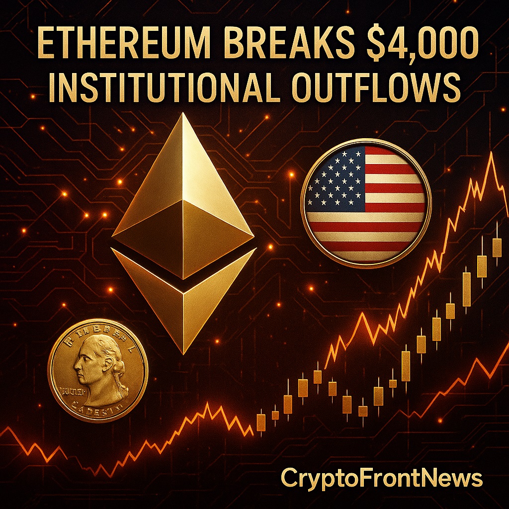 이더리움 4천달러 돌파…기관 자금 유입 속 상승세 지속 - 김시현 기자 - 톱스타뉴스 - 국제/시세