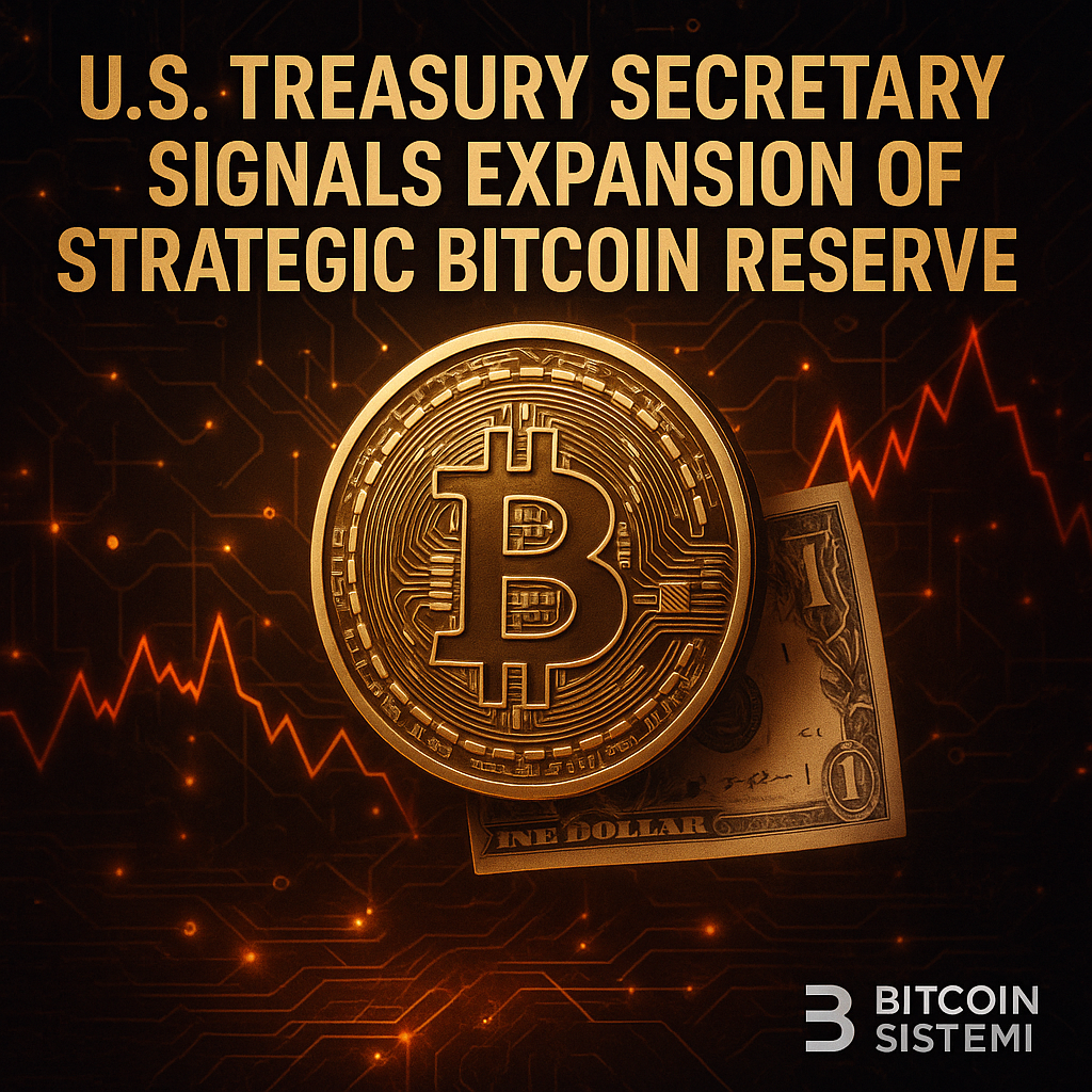 미국 재무장관, 전략 비트코인 비축 확대 시사 - 김윤교 기자 - 톱스타뉴스 - 국제/시세